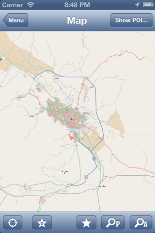 Mashhad, Iran Offline Map - PLACE STARS screenshot 2