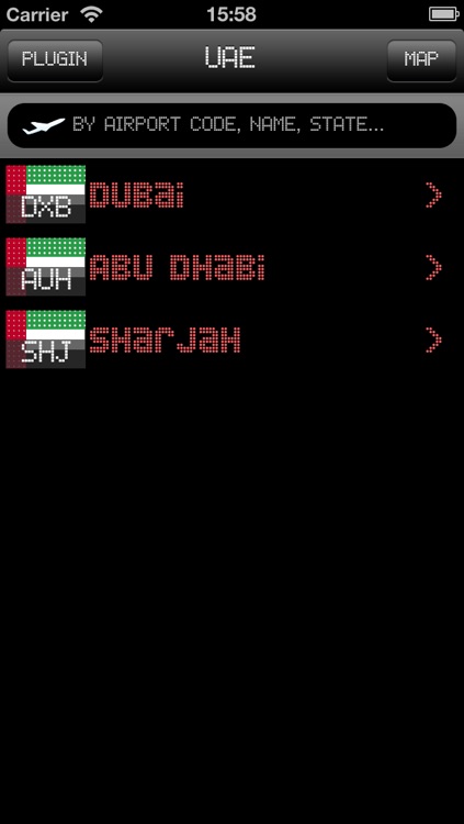 Emirates Airport - iPlane2 Flight Information screenshot-3