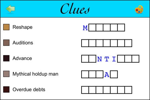 Crossword Painter screenshot 3