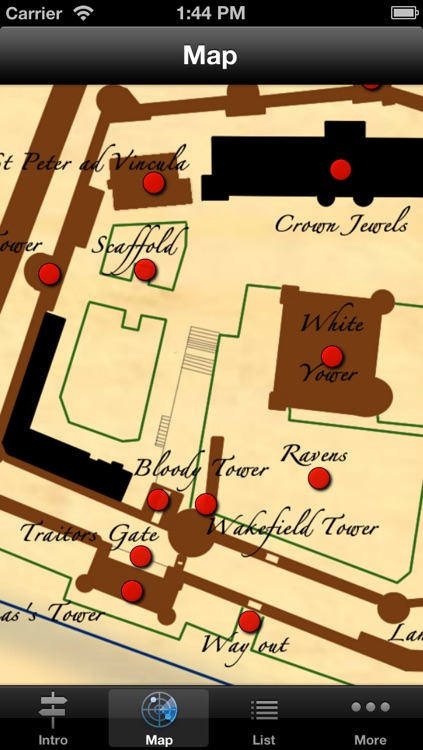 Tower of London Audio Guide & Map
