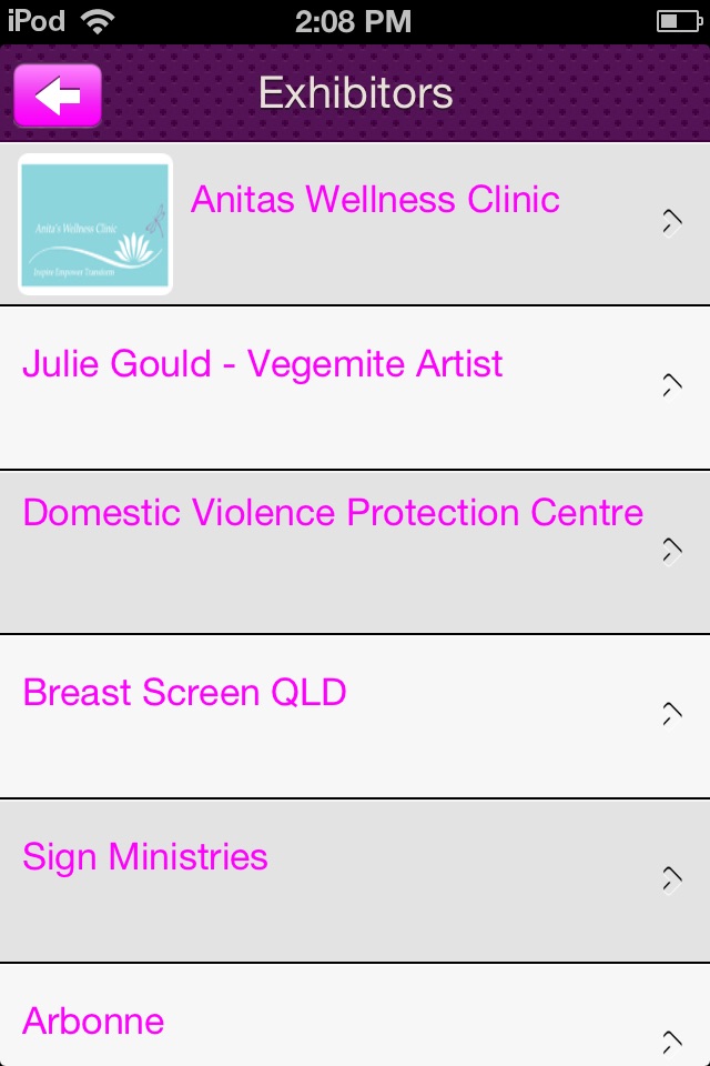Womens Health Expo 2013 screenshot 4
