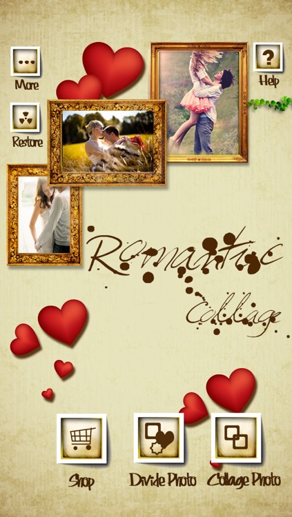 Romantic Photo Collage