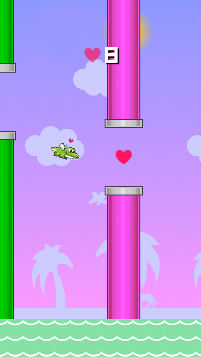 Flappy Valentine Screenshot 2
