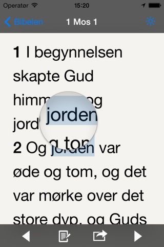 herlighet bibelen screenshot 2