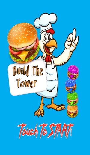 Baked Hamburgers - Build a tower top building game blocks(圖2)-速報App