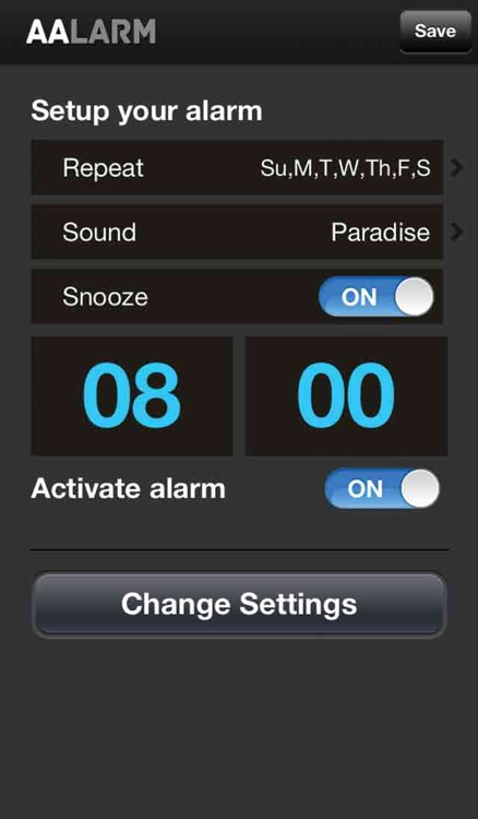 AALARM - Alcoholic Anonymous Alarm Clock and Daily Reflection