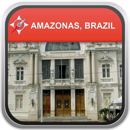 Offline Map Amazonas, Brazil: City Navigator Maps