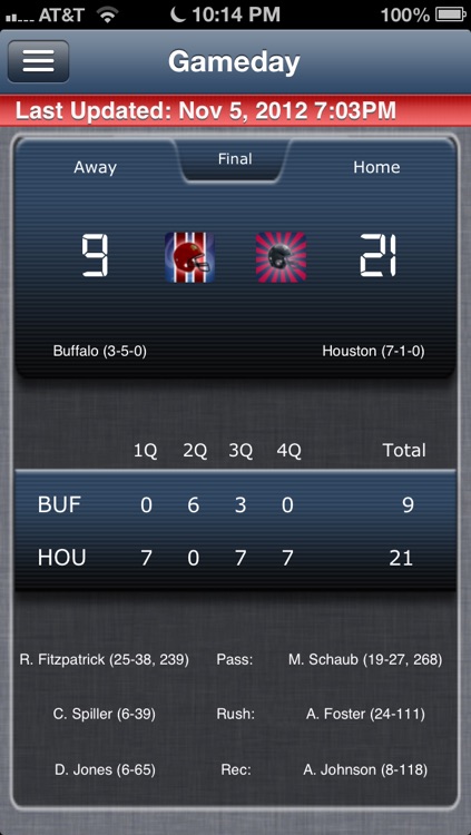 Buffalo Football Live
