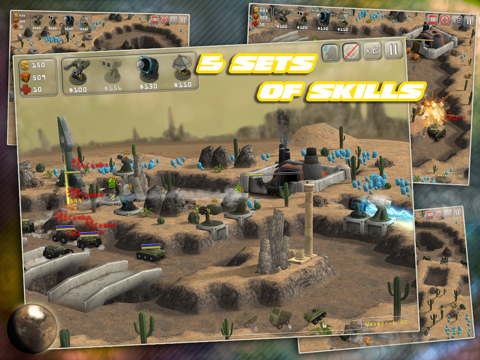 Total Defense 3D HD screenshot 3