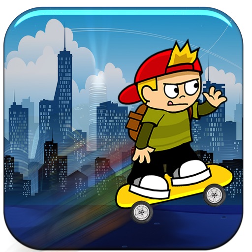 A Bat Boy Super Skater Adventure - Crazy Tapping Avenger Game PRO