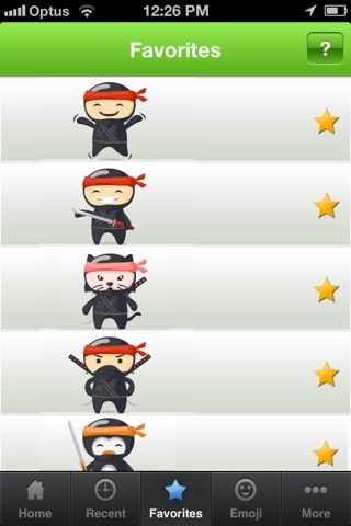 NinjaEmoji Pro: Send Ninja Themed Emoticons for Text + Messages screenshot 2