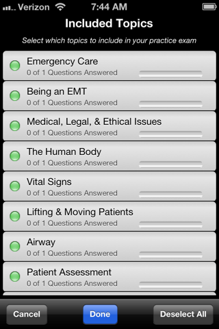 Barron’s EMT Exam Review Practice Questions and Flash Cards screenshot 4