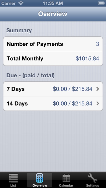 Monthly Bill Reminder - Bills Manager by Seus Corp Ltd.