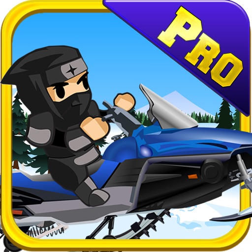 Ninja Snow Racer Pro iOS App