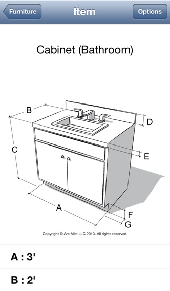 Design Dimensions Screenshot 1