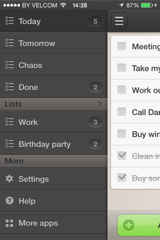 TaskDone — powerful to-do list and task manager for getting things done screenshot 2