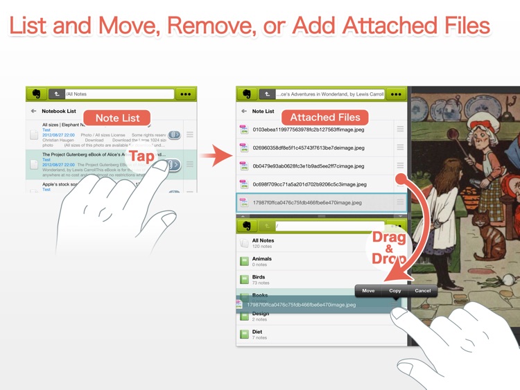 EverCrane for iPad - FileCrane for Evernote