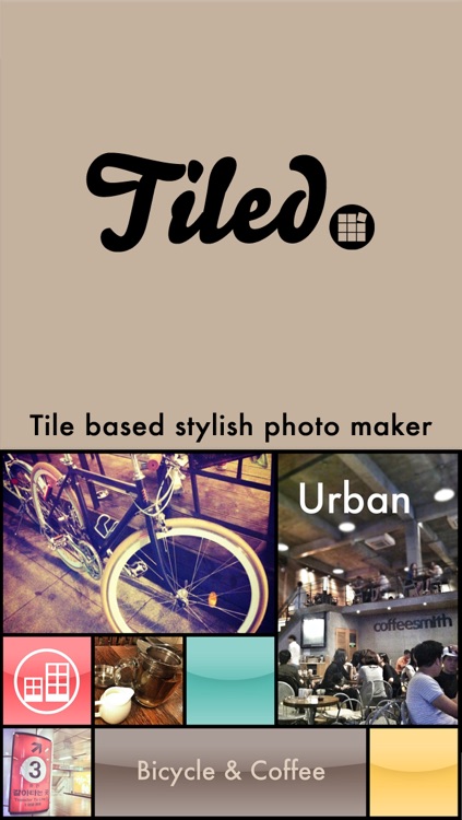 Tiled - modern frame app