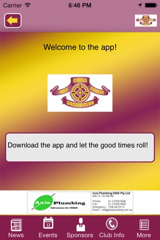 Holy Cross College Soccer Club screenshot 2