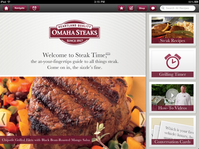 Omaha Steaks Cooking Chart