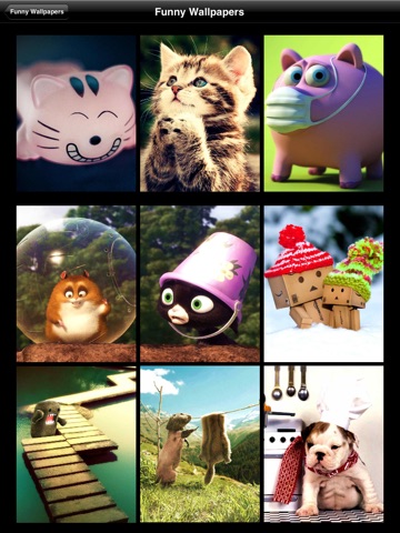 Funny Wallpapers HD for iPad screenshot 4