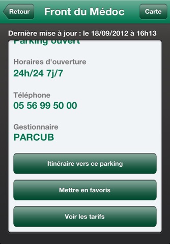 Parkings Bordeaux screenshot 4