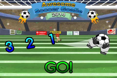 Action Sports Real Star Soccer Head 2014 - The Goalie Fantasy Win Games HD (Free) screenshot 3