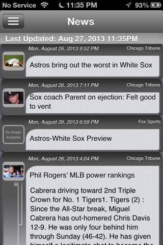 Chicago WS Baseball Live screenshot 3