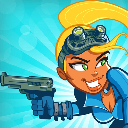 Agent Blonde Kicks Booty - Train Escape Battle Game icon