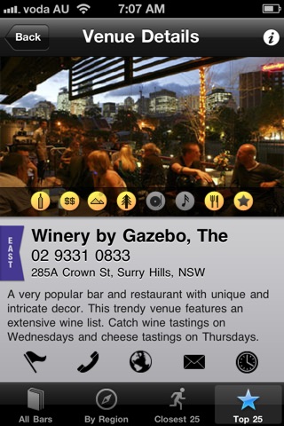 Sydney Bars screenshot 2