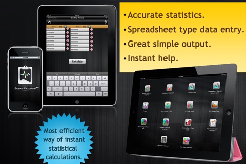 Biostats Calculator Pro screenshot 2