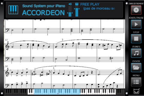 Dream Cheeky Sound System for Piano - Français screenshot 3