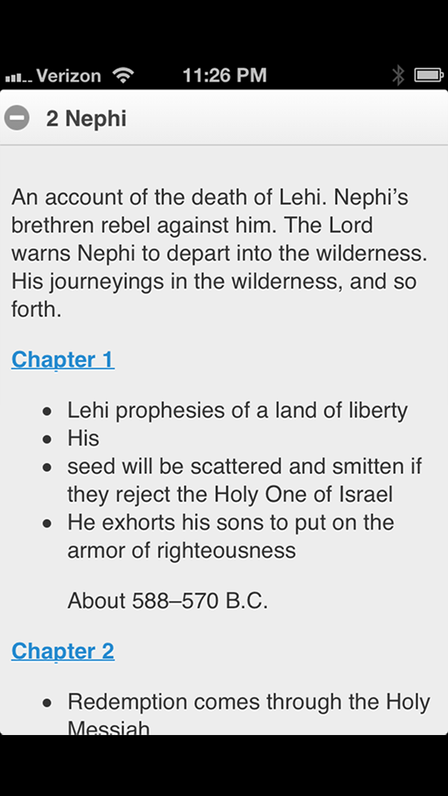 How to cancel & delete Chapter Summaries of the Book of Mormon from iphone & ipad 4