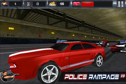 Police Rampage 3D (Car Racing & Shooting Game) screenshot 3
