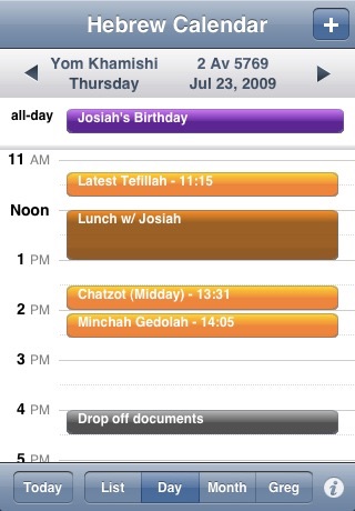 Hebrew Calendar