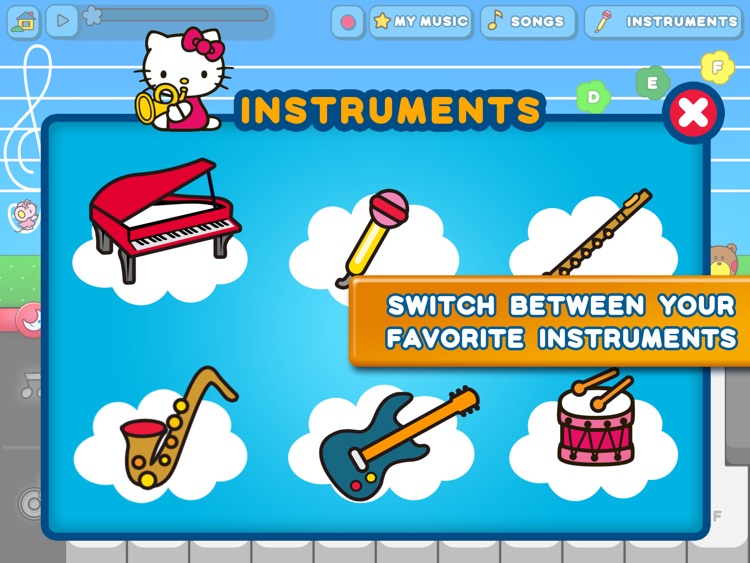 Hello Kitty Music Piano Play-Along Deluxe screenshot-3