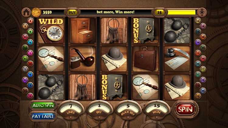 Mega Casino Slots Machine - Time Travel to Other Lands Adventure