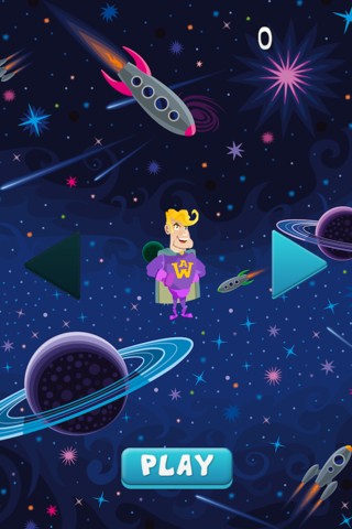 A super-hero in space – action jumping game from another galaxy with heroes screenshot 3
