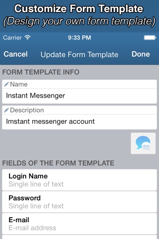 Mobile Form - Awesome Information Manager screenshot 4