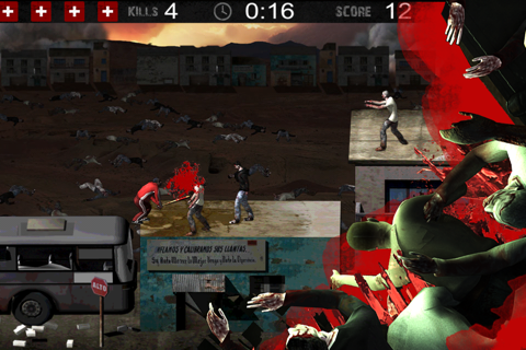 A Zombie Bash and Dash 3D Free Running Survival Game HD screenshot 4