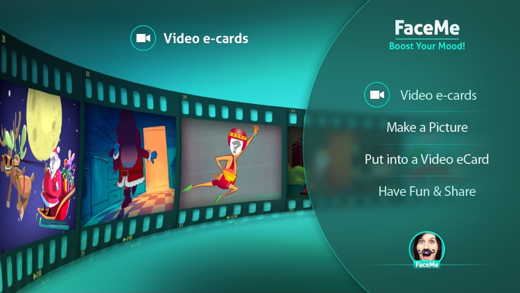 FaceMe Video Booth FREE - send funny eCards