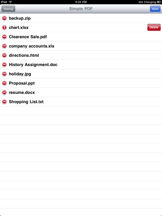 Simple PDF Reader for iPad