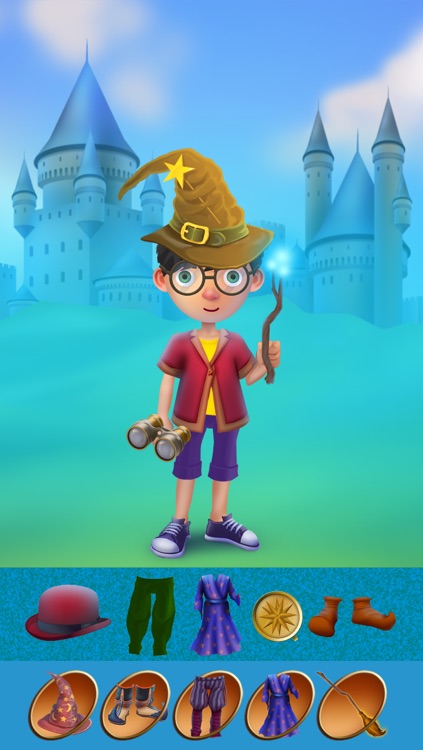 Fantasy Wizards Magical Dress Up Game - Free Edition screenshot-4