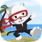 Tiny Ninja Cat: Free Jump Runner, Slide, Crash and Fall Running PRO Game