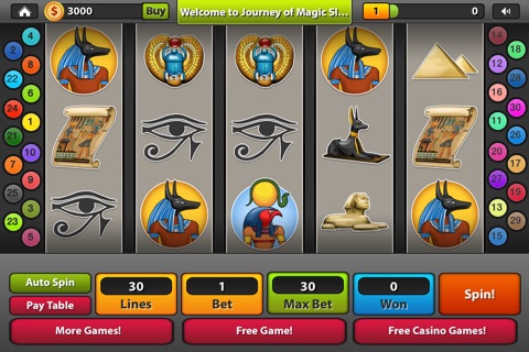 Pharaoh's Journey - Egypt Casino Slots screenshot 3