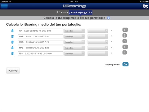 Bond Selector screenshot 2