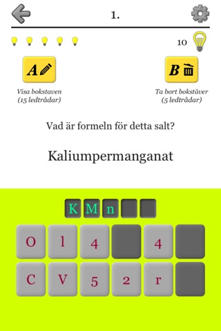 Inorganic Acids, Ions & Salts screenshot 4