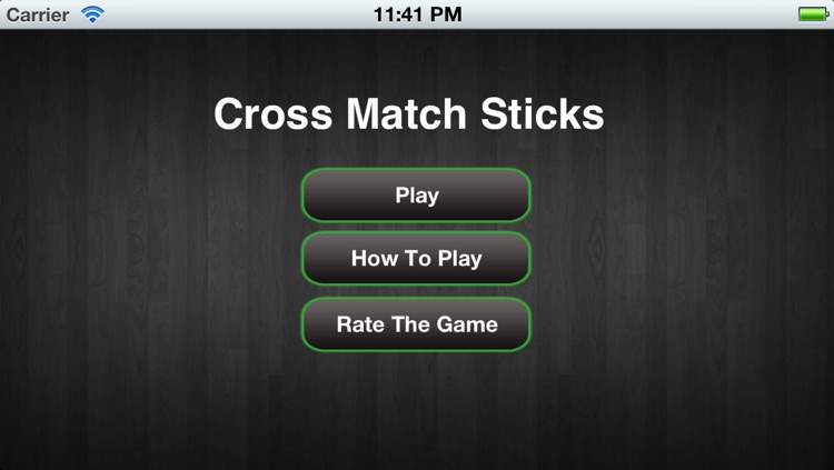 Cross Match Sticks