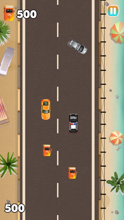 A Tropical Arrest - High Speed Motor Cars Race at the Beach