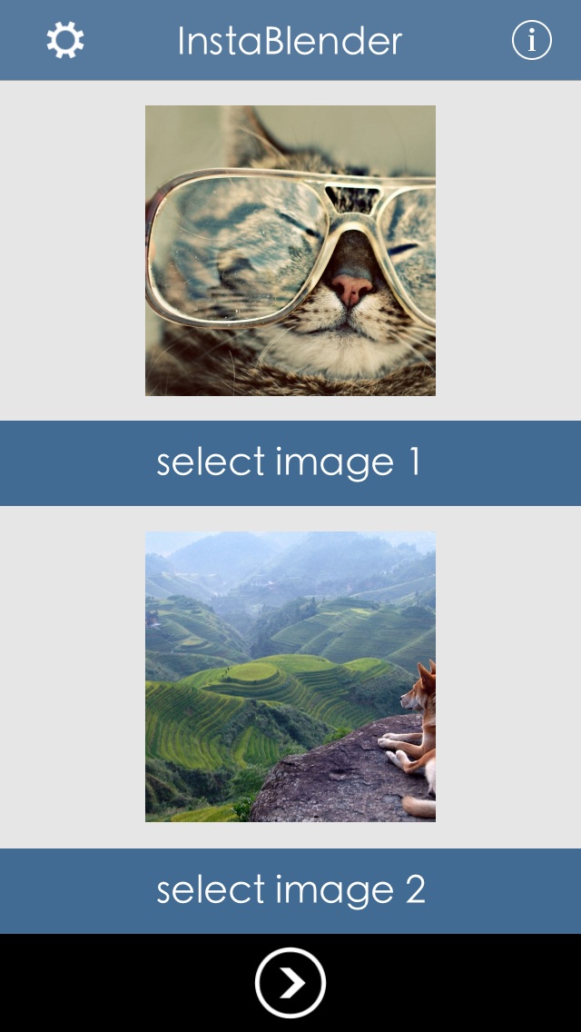 InstaBlender - Double Exposure and Superimpose Image Blender Screenshot